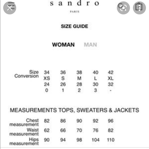 Brand New SANDRO Zinal shearling biker jacket, Sz 4 - Picture 11 of 11